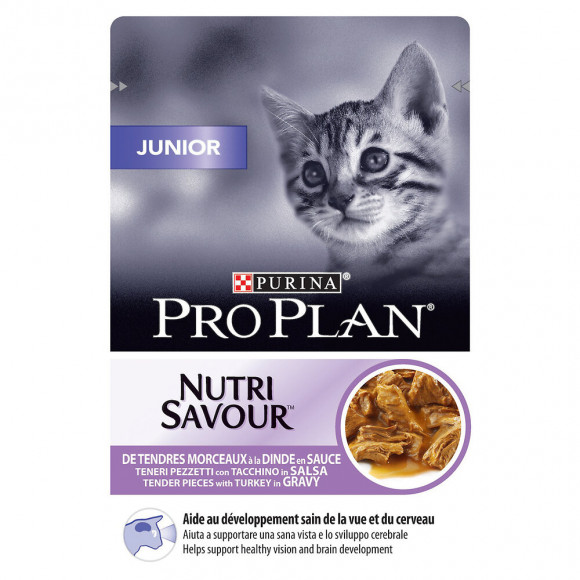 Aliment chaton Junior - Dinde - 85g