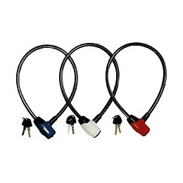 Antivol à clé longueur 65cm - d.12mm