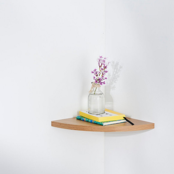 Etagère d'angle 25 x 25 cm