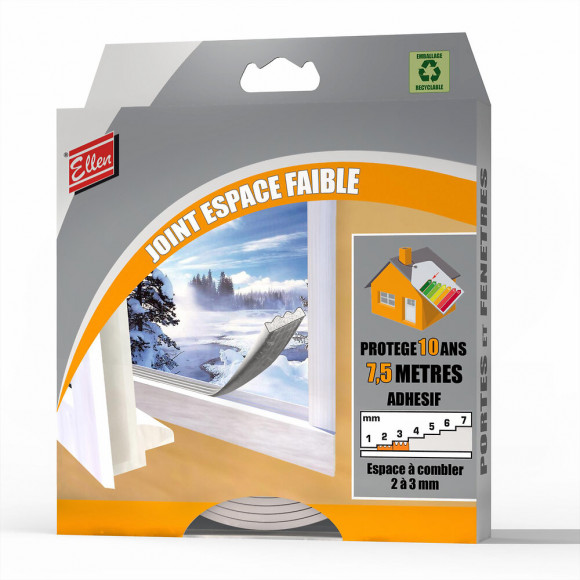 Joint espace faible blanc 7.5M