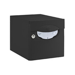 Boîte aux lettres Iguane, coloris noir, 1 porte - DECAYEUX
