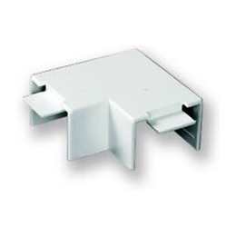 angle plat 60x40 pour Moulure électrique