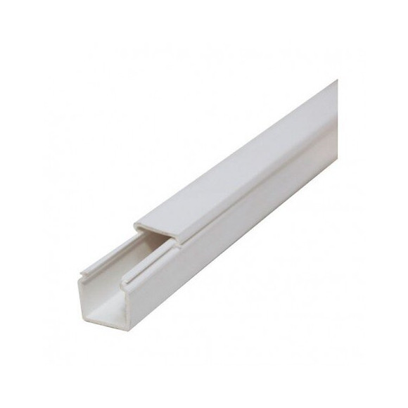 Moulure électrique 40x17 blanche à fixer