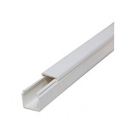 Moulure électrique 40x17 blanche à fixer