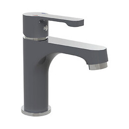 mitigeur lavabo arolla chrome gris boite