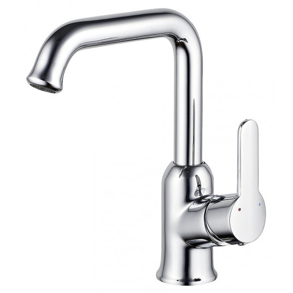 mitigeur lavabo molen haut chrome boite