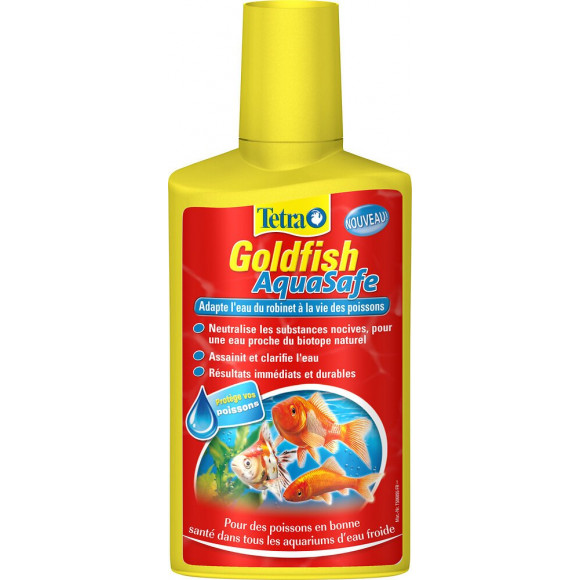 Conditionneur d'eau TETRA Goldfish AquaSafe 100ml