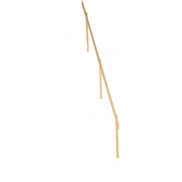 Rampe pour échelle de meunier en sapin - Longueur 3.34m