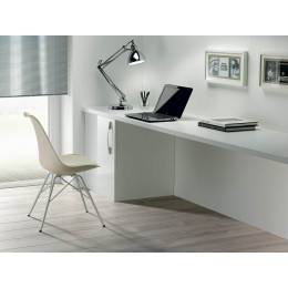 Plan de travail postformé 2470x620x28 mm Blanc