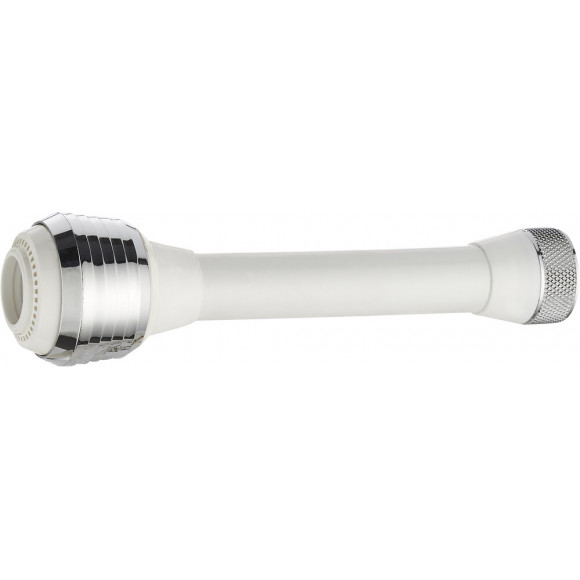 Brise-jet F22x100 avec aérateur 2 jets blanc