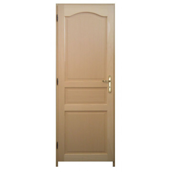 Bloc porte ayous 3 panneaux chapeau de gendarme poussant droit