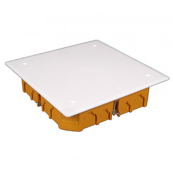 Boîte dérivation cloison sèche avec couvercle