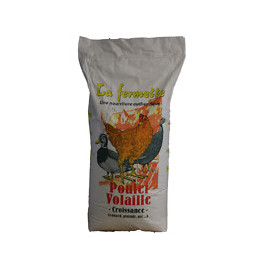 Aliment pour poulet et volailles 25kg