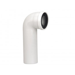 Pipe WC PVC longue MF DN100 L.300 avec entrée additionnelle DN40