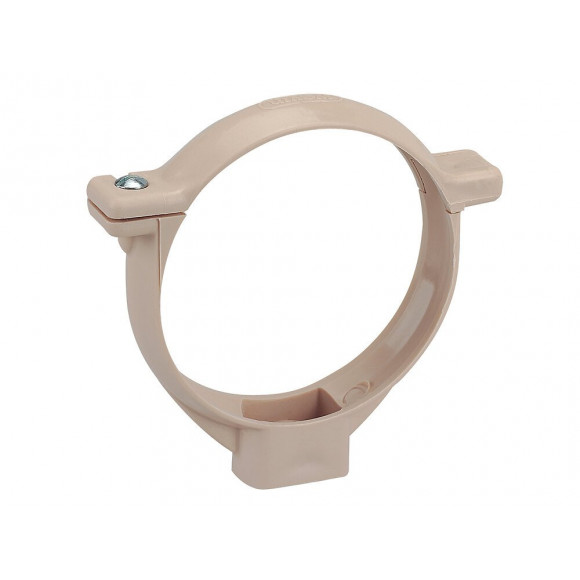 Collier fixation gouttière DN50 couleur sable sachet 4 pièces