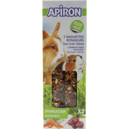 Baguettes aux fruits pour rongeur par 2 APIRON