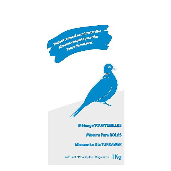 Mélange pour tourterelles 1kg ZOLUX