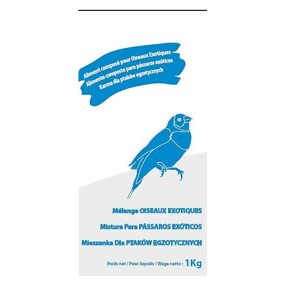 Mélange pour oiseaux exotiques 1kg