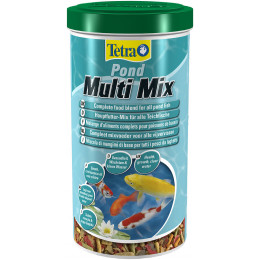 Aliments complets pour poissons de bassin TETRA Pond Multimix 1L
