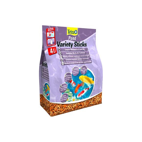 Tetra pond variety sticks 4l