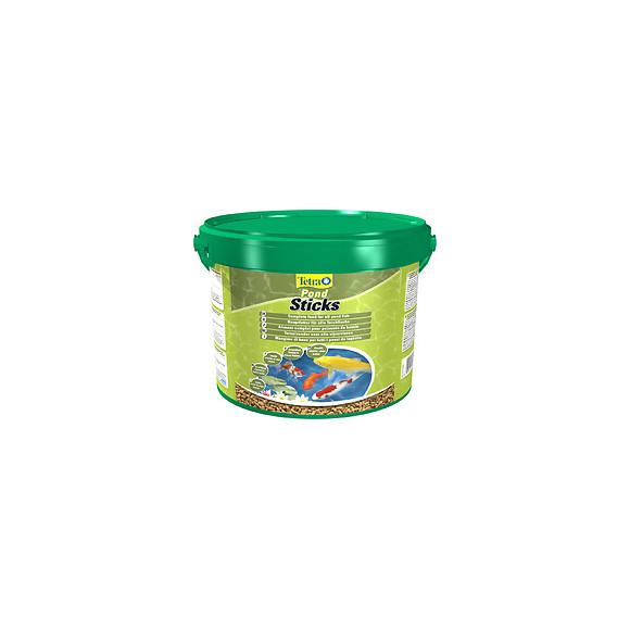 Aliments complets pour poissons de bassin TETRA Pond Sticks 10L
