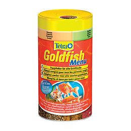 Aliments poissons rouges et eau froide TETRA Goldfish menu 250ml