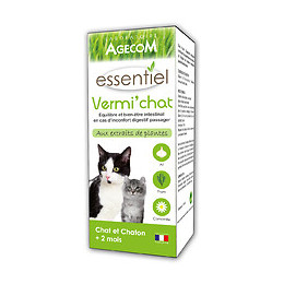 Vermifuge ESSENTIEL Vermi'chat pour chat 100ml