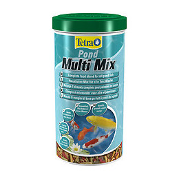 Aliments complets pour poissons de bassin TETRA Pond Multimix 1L