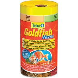 Aliments poissons rouges et eau froide TETRA Goldfish menu 250ml