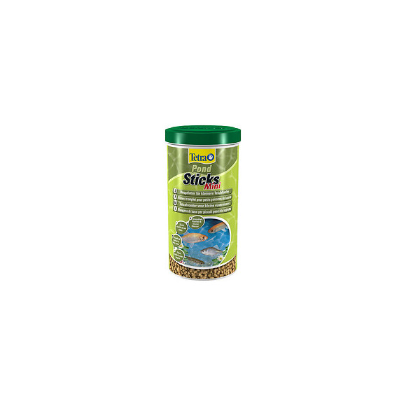 Aliments complets poissons de bassin TETRA Pond Sticks mini 1L