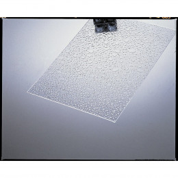 Verre synthétique goutte d'eau transparent 2 mm 1 x 1 m 
