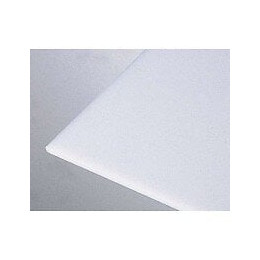 Verre synthétique 2.5mm 100x50cm opaline