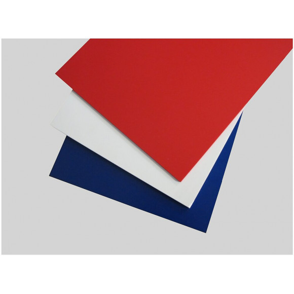 Plaque PVC expansé blanc 6mm 0.50x1m