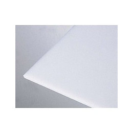 Verre synthétique 2.5mm 100x50cm opaline