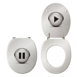 Abattant WC Trendy line Play/pause WIRQUIN
