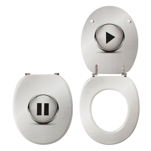 Abattant WC Trendy line Play/pause WIRQUIN