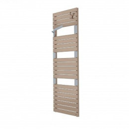 Sèche-serviettes Asama eau chaude gris acier 715W