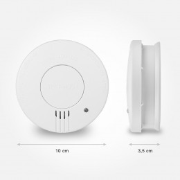 Détecteur de fumée pile 5 ans certifié NF