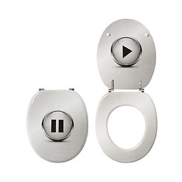 Abattant WC Trendy line Play/pause WIRQUIN