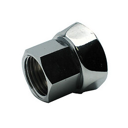 2 raccords de conversion muraux femelle-femelle 15x21mm - 20x27mm