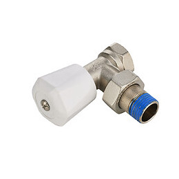 Robinet de radiateur manuel équerre 12x17mm