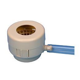 Collecteur eaux pluviales pour tube descente D80-100 gris sable