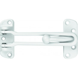 Entrebâilleur rigide de porte blanc