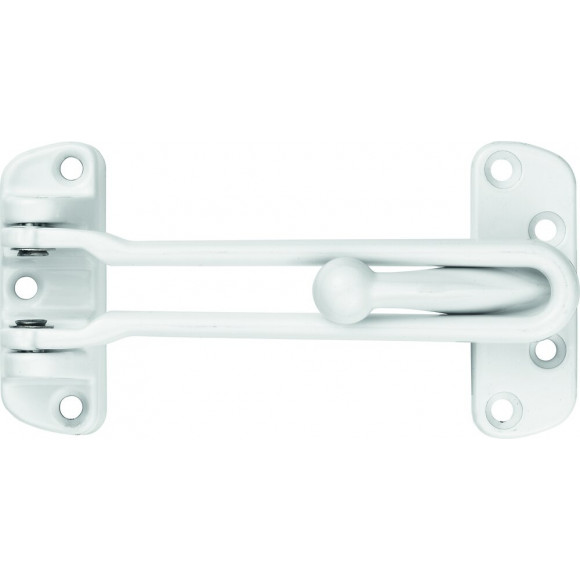 Entrebâilleur rigide de porte blanc