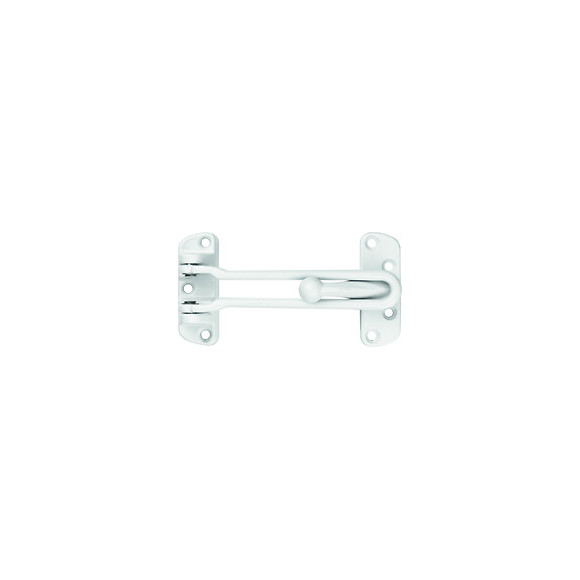 Entrebâilleur rigide de porte blanc