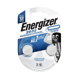 Lot de 2 piles lithium Performance CR2032