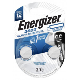 Lot de 2 piles lithium Performance CR2032