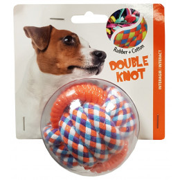 Jouet pour chien TWIST ROPE balle et corde 7.5cm
