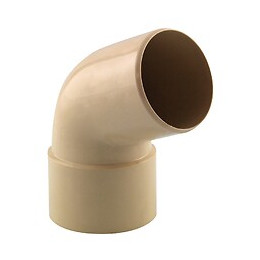 Coude de descente 67° D.50 mâle/femelle sable