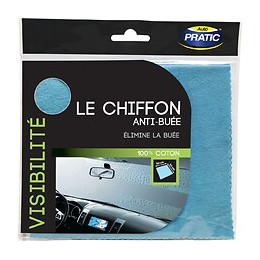 Chiffon anti-buée 100% coton